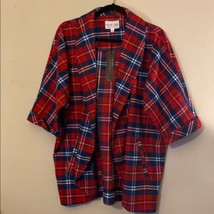 Olive & Oak Stitch Fix Plaid Jacket Small